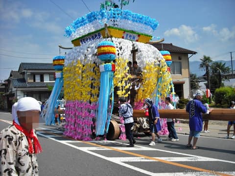 気仙町けんか七夕山車の変遷（8/10）(2009年（記事表題・本文から抽出）)