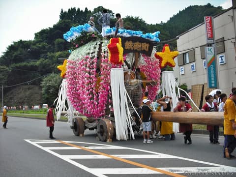 気仙町けんか七夕山車の変遷（10/10）(2009年（記事表題・本文から抽出）)