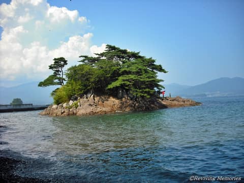 赤い鳥居の小島（2/3）(2010年8月7日)